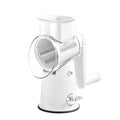 Multifunctional Vegetable Cutter Drum Slicer Kitchen Hand Cranked Grater Tool - White V528-CHEESE-GRATER-WHITE-5-483590