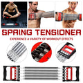 Mens Chest Expander Resistance Bands Pedal Puller Home Gym Workout Equipment V528-CHEST-EXPANDER-DUAL-USE-636104