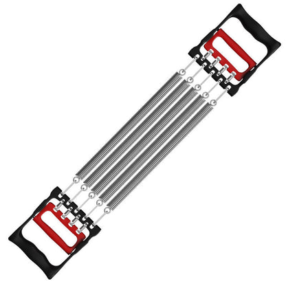 Mens Chest Expander Resistance Bands Pedal Puller Home Gym Workout Equipment V528-CHEST-EXPANDER-DUAL-USE-636104