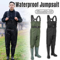 Waterproof Ultra Light Breathable Wading Pants Nylon Half Length Gear - Army green-42 V528-CHEST-WADERS-ARMYGR-42-480226