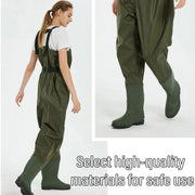 Waterproof Ultra Light Breathable Wading Pants Nylon Half Length Gear - Army green-42 V528-CHEST-WADERS-ARMYGR-42-480226