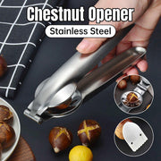 Chestnut Opener 304 Stainless Steel Cross Chestnut Shell Stripper Nut Cracker V528-CHESTNUT-CLIP-748033