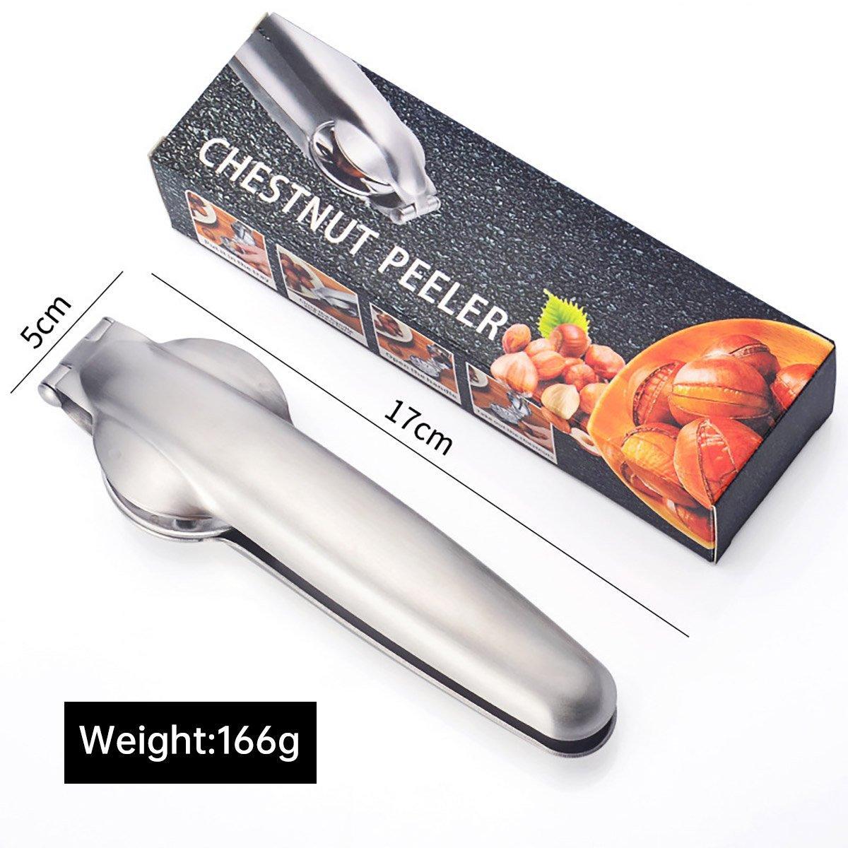Chestnut Opener 304 Stainless Steel Cross Chestnut Shell Stripper Nut Cracker V528-CHESTNUT-CLIP-748033