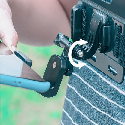 Cell Phone Chest Mount Harness Strap Holder Clip For Iphone Samsung Gopro V528-CHESTSTRAPHOLDER-5PCS-219476
