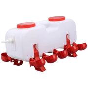 10L Chicken Poultry Automatic Drinking Tank Drinker Feeding Pot Water Dispenser V528-CHICKEN-145788