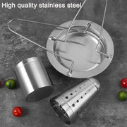 Stainless Steel Chicken Grill Outdoor BBQ Roaster Rack Portable Multi Functional V528-CHICKEN-GRILL-688927