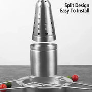 Stainless Steel Chicken Grill Outdoor BBQ Roaster Rack Portable Multi Functional V528-CHICKEN-GRILL-688927