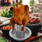 Stainless Steel Chicken Grill Outdoor BBQ Roaster Rack Portable Multi Functional V528-CHICKEN-GRILL-688927