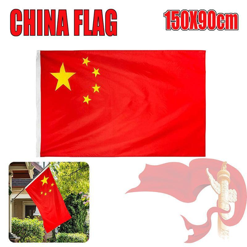 Large Chinese China Flag Heavy Duty Outdoor 90 X 150 cm - 3Ft X 5Ft V528-CHINAFLAG-953020