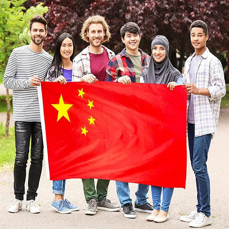 Large Chinese China Flag Heavy Duty Outdoor 90 X 150 cm - 3Ft X 5Ft V528-CHINAFLAG-953020