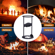 Manual Firewood Splitter Heavy Duty Log Wood Splitting Cutter Kindling Cracker V528-CHOP-FIREWOOD31-969254