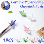 4pcs Ceramic Chopsticks Stand Set Decorative Ornaments for Home and Kitchen V528-CHOPSTICKS-STAND-4PCS-383319