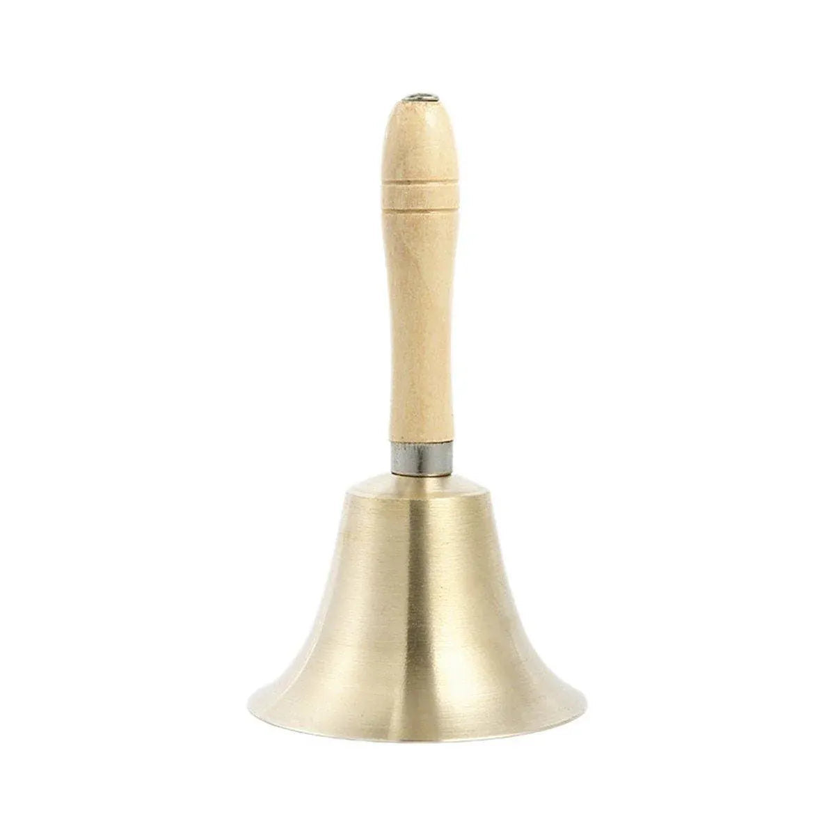 Wooden Handle Hand Bells Christmas Pet Bells Classroom Call Rattles Party Bell V528-CHRISTMAS-BELL-95MM-622697