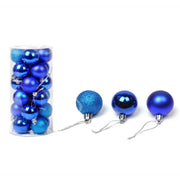 24Pcs/Pack Christmas Tree Xmas Balls Decorations Baubles Party Wedding Ornament - Fruit Green V528-CHRISTMASBALL-FRUITGREEN-829679