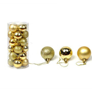 24Pcs/Pack Christmas Tree Xmas Balls Decorations Baubles Party Wedding Ornament - Fruit Green V528-CHRISTMASBALL-FRUITGREEN-829679