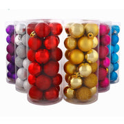 24Pcs/Pack Christmas Tree Xmas Balls Decorations Baubles Party Wedding Ornament - Gold V528-CHRISTMASBALL-GOLD-496171