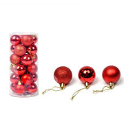 24Pcs/Pack Christmas Tree Xmas Balls Decorations Baubles Party Wedding Ornament - Gold V528-CHRISTMASBALL-GOLD-496171
