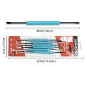 6pcs Soldering Iron Repair Kit Welding Fluxing Tools for Electronics Maintenance V528-CIRCUIT-BOARD-WELDING-993452