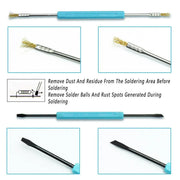 6pcs Soldering Iron Repair Kit Welding Fluxing Tools for Electronics Maintenance V528-CIRCUIT-BOARD-WELDING-993452