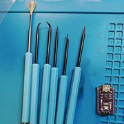 6pcs Soldering Iron Repair Kit Welding Fluxing Tools for Electronics Maintenance V528-CIRCUIT-BOARD-WELDING-993452