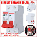 AC Circuit Breaker Solar 220-380V 2Pole Double MCB Mini 10-63 Amp - 32A V528-CIRCUIT-BREAKER-32A-977805
