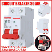 AC Circuit Breaker Solar 220-380V 2Pole Double MCB Mini 10-63 Amp - 63A V528-CIRCUIT-BREAKER-63A-709780