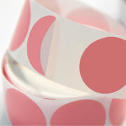8 Rolls Colored Polka Dot Labels Round Seal Stickers Marking Round Sticker Set - Black V528-CIRCULAR-STICKER-8ROLLS-C149-803545