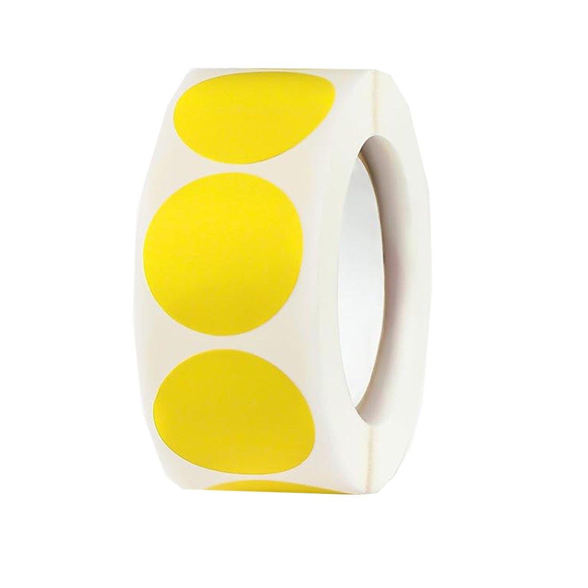 8 Rolls Colored Polka Dot Labels Round Seal Stickers Marking Round Sticker Set - Black V528-CIRCULAR-STICKER-8ROLLS-C149-803545