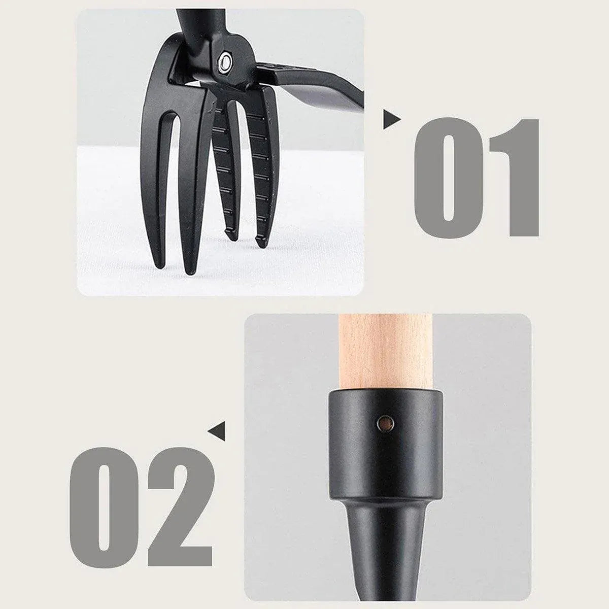 Weeding Uprooting Lifting Tongs Gardening Tools For Easy Blow Free Garden Care V528-CLAMP-178479
