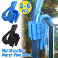 2/4/6PCS Aquarium Fish Tank Filtration Clip Water Tube Hose Clamp Holder Set - Black-2PCS V528-CLAMP-BLACK-2PCS-795428