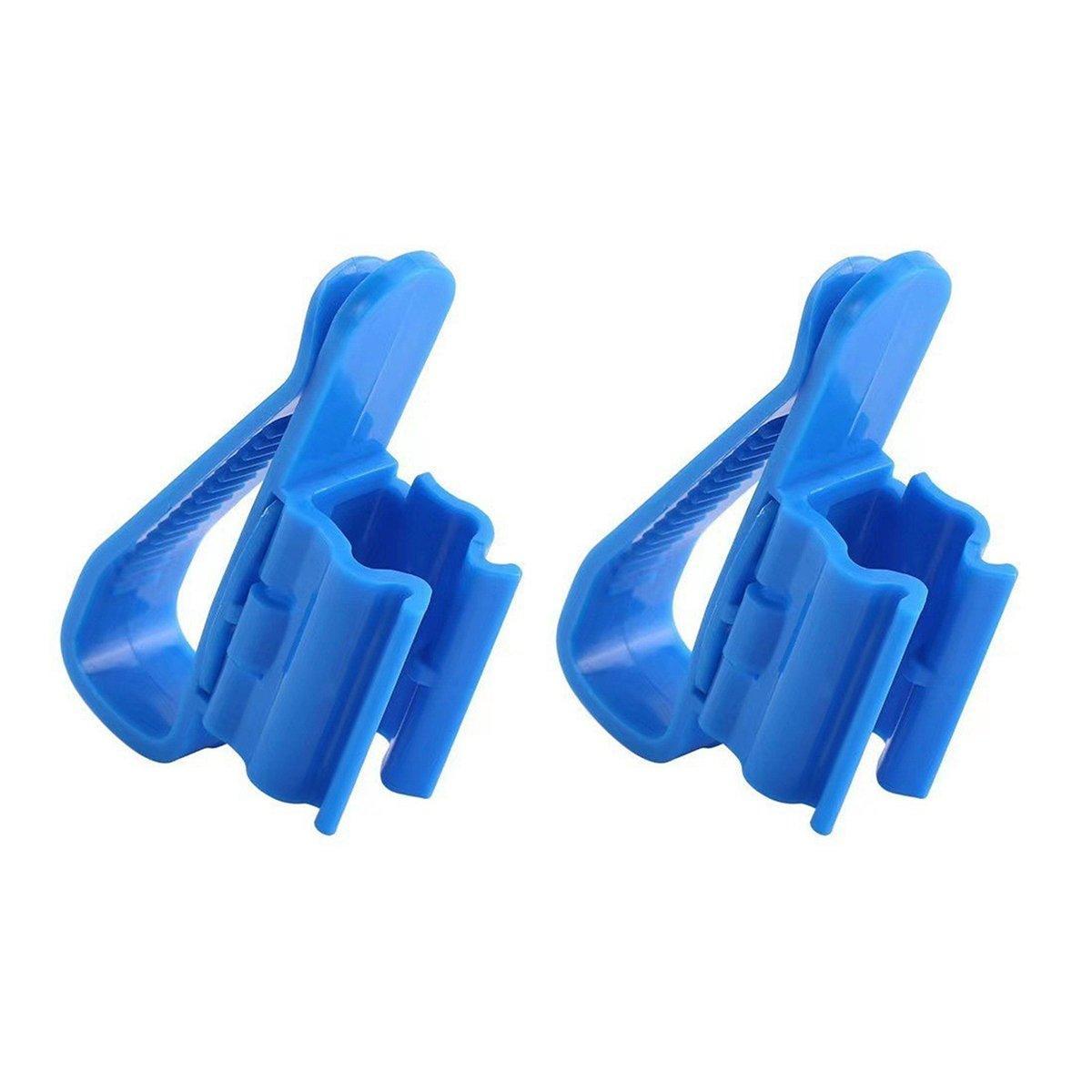 2/4/6PCS Aquarium Fish Tank Filtration Clip Water Tube Hose Clamp Holder Set - Black-2PCS V528-CLAMP-BLACK-2PCS-795428