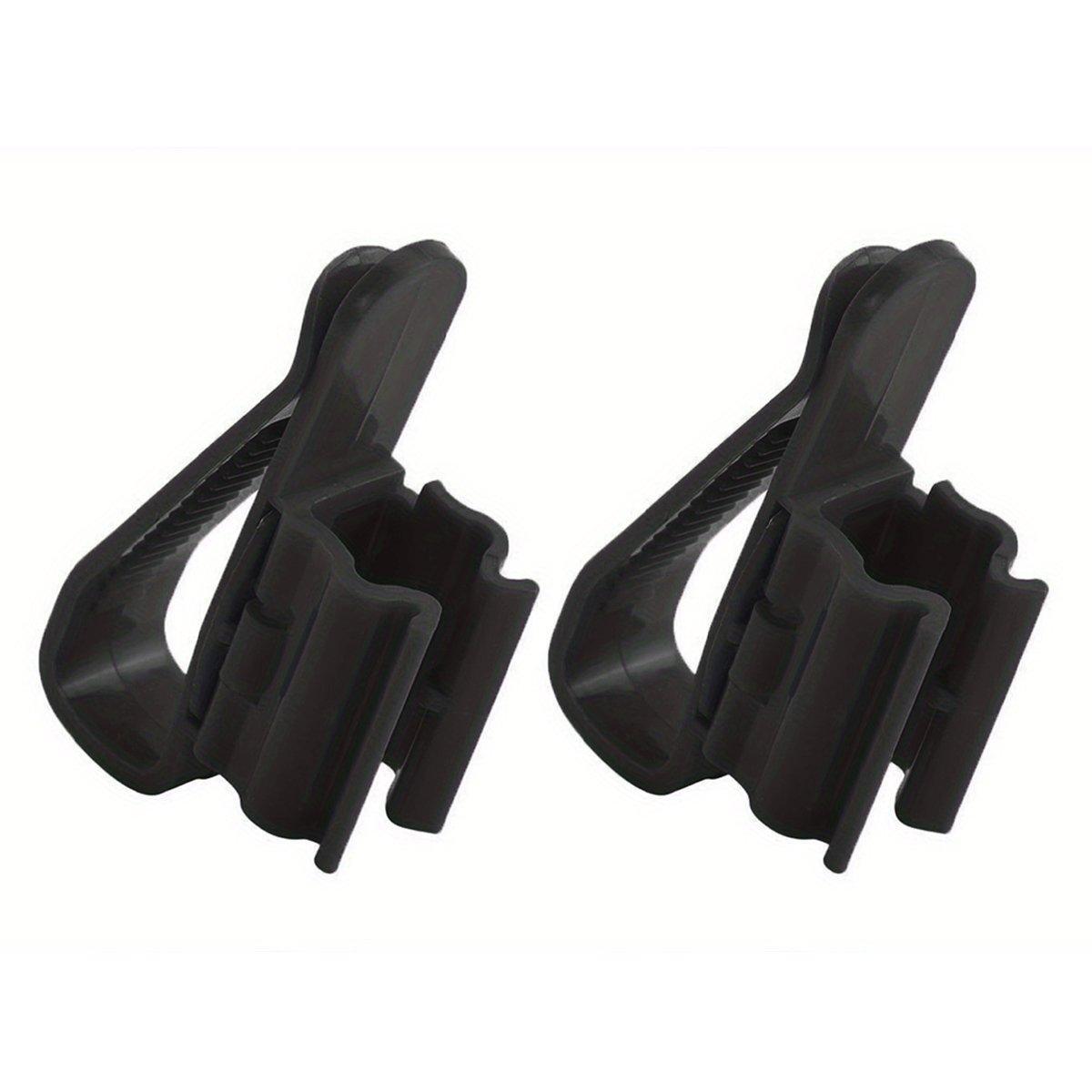 2/4/6PCS Aquarium Fish Tank Filtration Clip Water Tube Hose Clamp Holder Set - Black-2PCS V528-CLAMP-BLACK-2PCS-795428