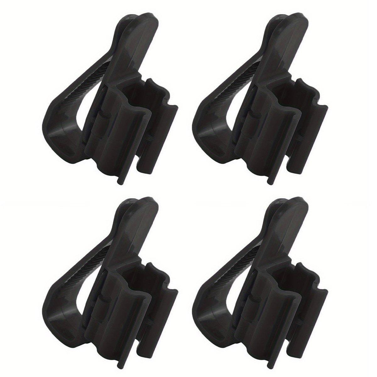 2/4/6PCS Aquarium Fish Tank Filtration Clip Water Tube Hose Clamp Holder Set - Black-2PCS V528-CLAMP-BLACK-2PCS-795428