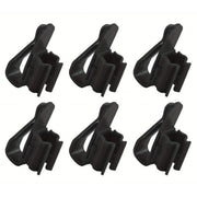2/4/6PCS Aquarium Fish Tank Filtration Clip Water Tube Hose Clamp Holder Set - Black-2PCS V528-CLAMP-BLACK-2PCS-795428