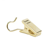 50PCS Stainless Steel Curtain Clip Hooks Strong Load-bearing Shower Accessories - Copper V528-CLAMP-COPPER-50PCS-173525