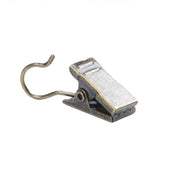 50PCS Stainless Steel Curtain Clip Hooks Strong Load-bearing Shower Accessories - Copper V528-CLAMP-COPPER-50PCS-173525