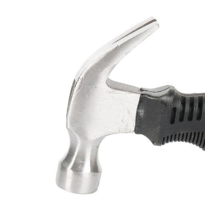 Stubby Claw Hammer Drop Forged Steel All Purpose Rubber Grip 8Oz Small Area V528-CLAWHAMMER-349186