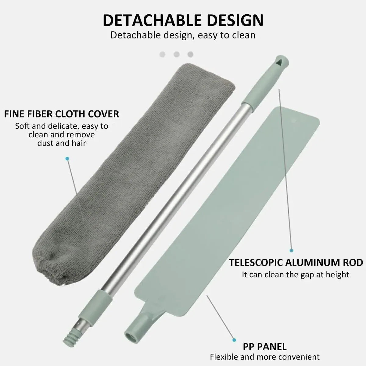 Retractable Gap Dust Cleaner Long Handle Flexible Gap Dust Mops For Sofa Bed V528-CLEANINGBRUSH-10312