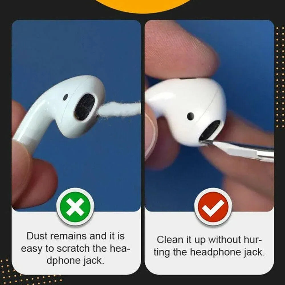 Bluetooth Earbuds Cleaning Pen Kit Clean Brush For Air Pods Wireless Earphones V528-CLEANINGPEN-389298