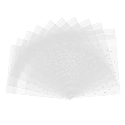 100X Translucent Plastic Candy Packaging Bags Self Adhesive Cookie Biscuit Bags - 10*15 V528-CLEAR102SIZE-10-1346623