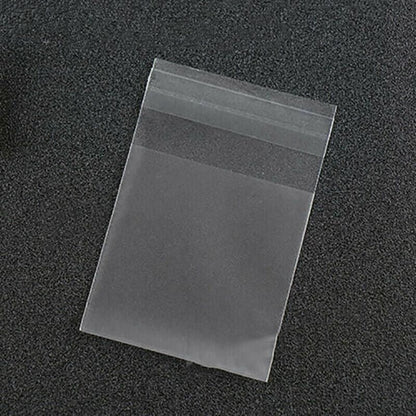 100X Translucent Plastic Candy Packaging Bags Self Adhesive Cookie Biscuit Bags - 10*15 V528-CLEAR102SIZE-10-1346623