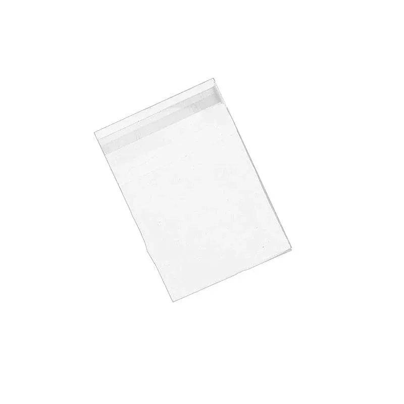100X Translucent Plastic Candy Packaging Bags Self Adhesive Cookie Biscuit Bags - 8*10 V528-CLEAR8-SIZE-8-1081812