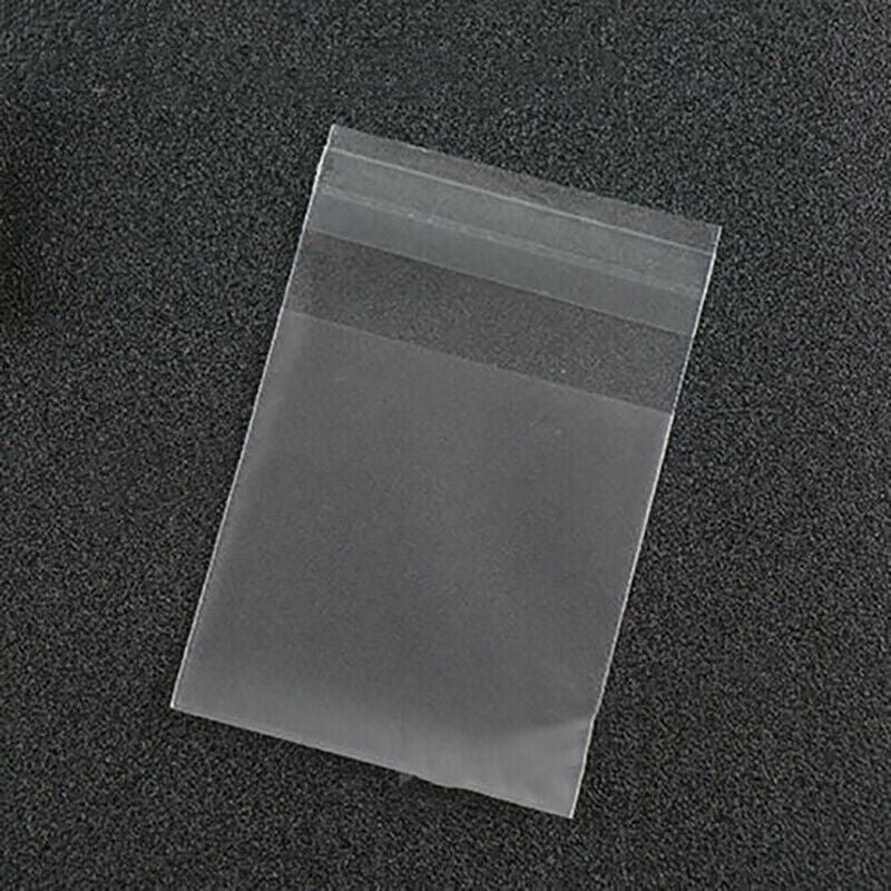 100X Translucent Plastic Candy Packaging Bags Self Adhesive Cookie Biscuit Bags - 8*10 V528-CLEAR8-SIZE-8-1081812