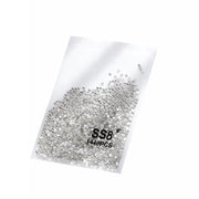 1440Pcs Glitter Rhinestones Crystal Flat Clear Bottom Glass Nail Art Nail Drill - Clear Crystal SS3 V528-CLEARCRYSTAL-SS3-964666