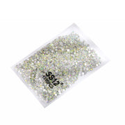 1440Pcs Glitter Rhinestones Crystal Flat Clear Bottom Glass Nail Art Nail Drill - Clear Crystal SS3 V528-CLEARCRYSTAL-SS3-964666