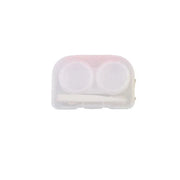 Lens Storage Case with Applicator Kit Tweezers Soft Tip Tool for Contact Eye Care - White V528-CLEARGLASSESCASE-WHITE-40834