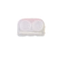Lens Storage Case with Applicator Kit Tweezers Soft Tip Tool for Contact Eye Care - White V528-CLEARGLASSESCASE-WHITE-40834