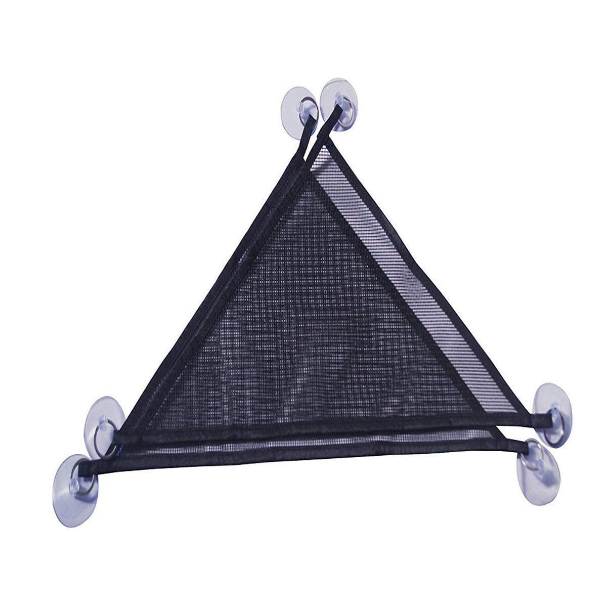 2x Reptile Hammock for Small Large Bearded Dragon Lizard Reptile Snakes Black - Small V528-CLIMBING-NET-2PCS-33-33-33-799589