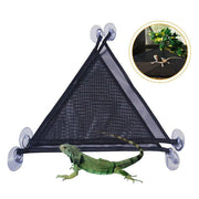 2x Reptile Hammock for Small Large Bearded Dragon Lizard Reptile Snakes Black - Small V528-CLIMBING-NET-2PCS-33-33-33-799589