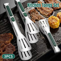 3pcs Stainless Steel Food Holders Kitchen Grill Steak Food Holder Cooking Tools V528-CLIP-3PCS-847043